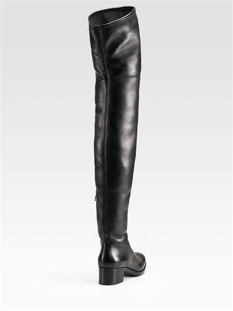 boots prada women|prada thigh high boots.